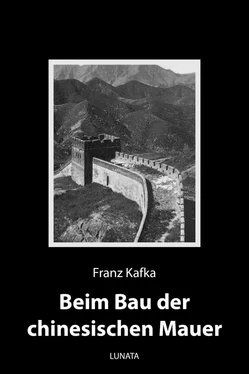 Franz Kafka Beim Bau der chinesischen Mauer обложка книги