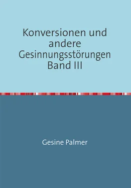 Gesine Palmer Konversionen und andere Gesinnungsstörungen Band III обложка книги