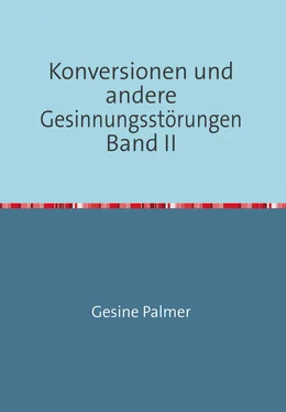 Gesine Palmer Konversionen Band II обложка книги