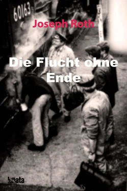 Joseph Roth Die Flucht ohne Ende обложка книги