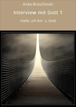 Anke Broschinski Interview mit Gott 1 обложка книги