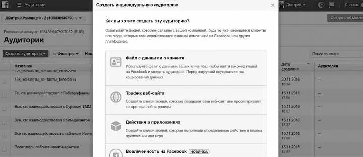1 Индивидуальная аудитория может собираться из числа посетителей вашего сайта - фото 56