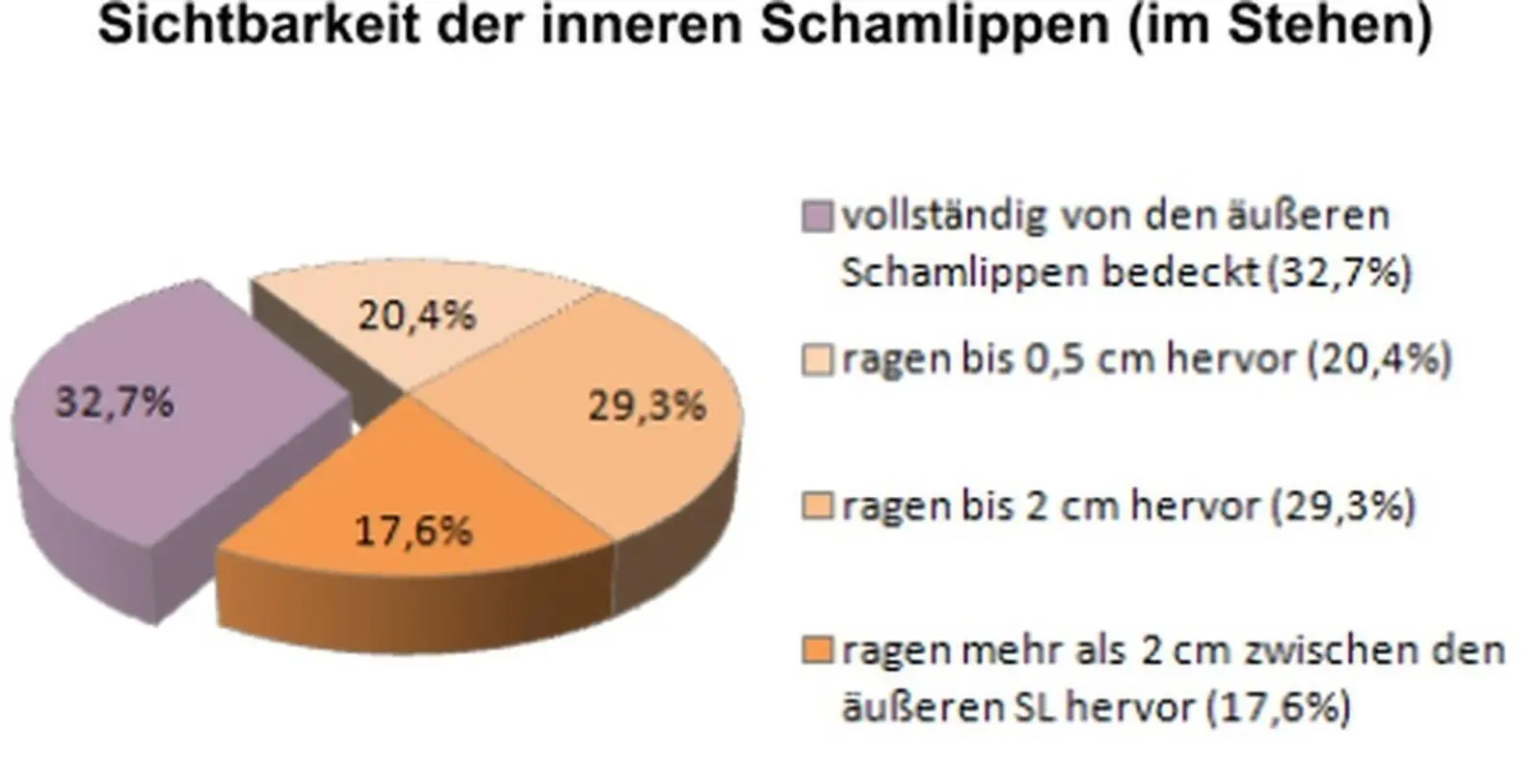 Sichtbarkeit des Klitorishäutchens im Stehen 382 gar nicht zu sehen 294 - фото 8