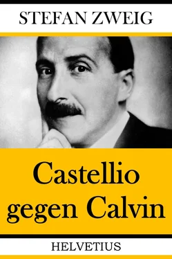 Stefan Zweig Castellio gegen Calvin обложка книги