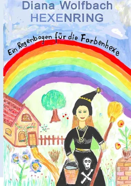 Diana Wolfbach HEXENRING Ein Regenbogen für die Farbenhexe обложка книги