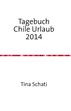 Christine Schati Tagebuch Chile Urlaub 2014 обложка книги