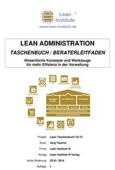 Jörg Tautrim - Lean Administration Taschenbuch