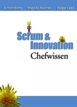 Jo Horstkotte Scrum und Innovation. Chefwissen обложка книги