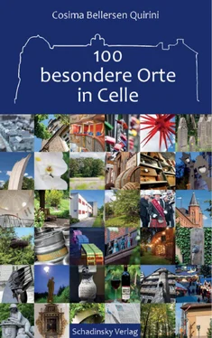 Cosima Bellersen Quirini 100 besondere Orte in Celle обложка книги