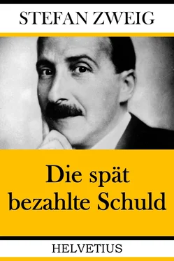 Stefan Zweig Die spät bezahlte Schuld обложка книги