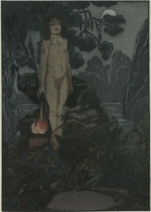 Tout ce jourlà Mowgli resta assis dans la caverne veillant sur son pot de - фото 6