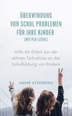 André Sternberg Überwindung von Schul Problemen für Ihre Kinder (mit PLR-Lizenz) обложка книги