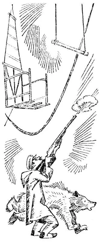 Не теряя времени я тут же на конюшне установил параллельные брусья вывел - фото 8