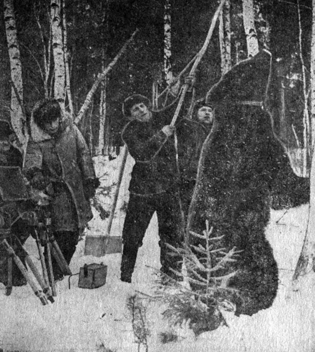 Почти что в родных краях Эпизод во время съемки фильма Король манежа Одним - фото 52