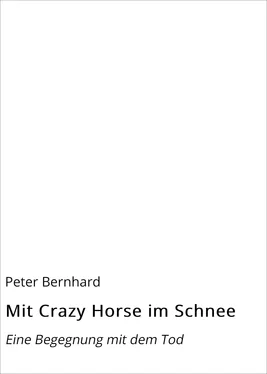 Peter Bernhard Mit Crazy Horse im Schnee обложка книги