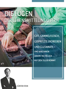 Gunter Stein Die Lügen der Lebensmittelindustrie обложка книги