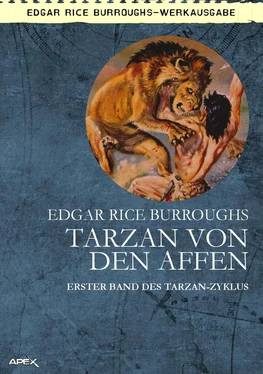 Edgar Burroughs TARZAN VON DEN AFFEN обложка книги