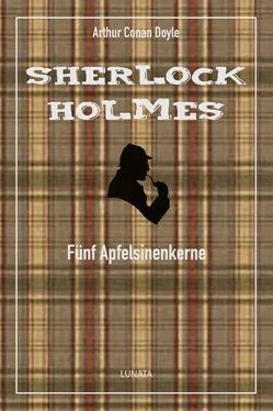 Arthur Conan Doyle Fünf Apfelsinenkerne обложка книги