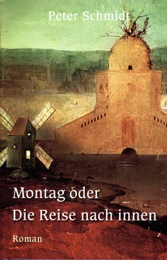 Peter Schmidt Montag oder Die Reise nach innen обложка книги