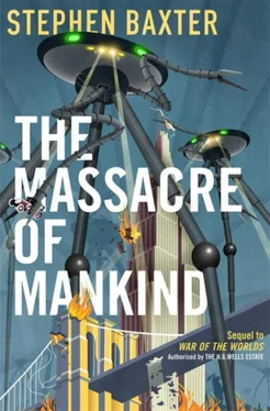 Stephen Baxter The Massacre of Mankind обложка книги