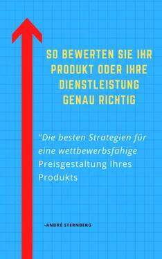 André Sternberg So bewerten Sie Ihr Produkt oder Ihre Dienstleistung genau richtig обложка книги