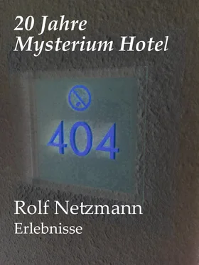 Rolf Netzmann 20 Jahre Mysterium Hotel обложка книги