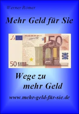 Werner Römer Mehr Geld für Sie обложка книги