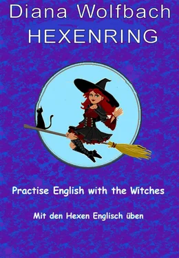 Diana Wolfbach HEXENRING Practice English with the Witches Mit den Hexen Englisch üben обложка книги