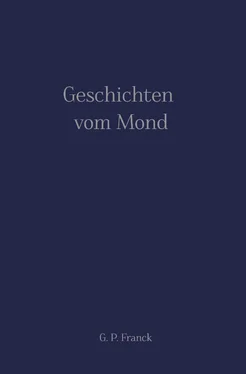 G. P. Franck Geschichten vom Mond обложка книги