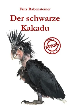 Fritz Rabensteiner Der schwarze Kakadu обложка книги