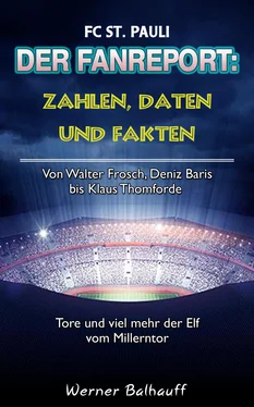 Werner Balhauff Die Elf vom Millerntor – Zahlen, Daten und Fakten des FC St. Pauli обложка книги