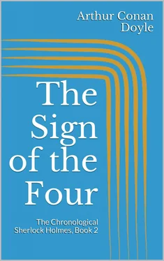 Arthur Conan Doyle The Sign of the Four обложка книги
