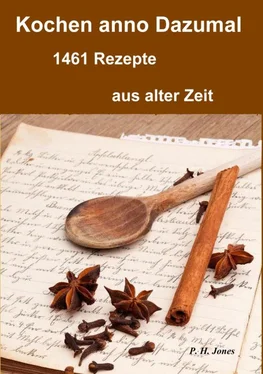 P. H. Jones Kochen anno dazumal – 1461 Rezepte aus alter Zeit обложка книги