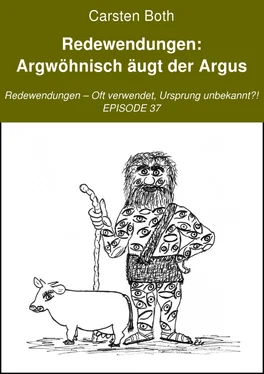Carsten Both Redewendungen: Argwöhnisch äugt der Argus обложка книги