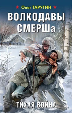 Олег Таругин Волкодавы СМЕРШа. Тихая война обложка книги