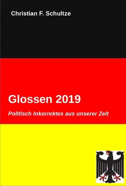 Christian Friedrich Schultze Glossen 2019 обложка книги