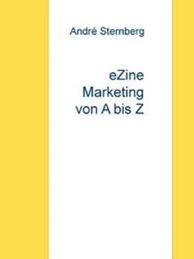 André Sternberg E-Zine Marketing von A bis Z обложка книги