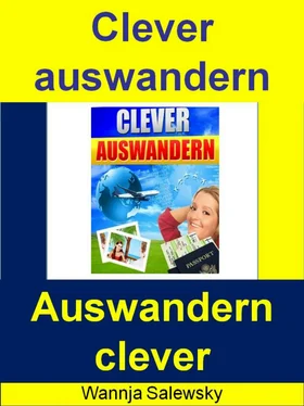 Wannja Salewsky Clever Auswandern обложка книги