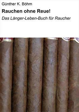Günther K. Böhm Rauchen ohne Reue! обложка книги