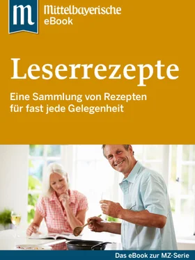 Mittelbayerische Zeitung Leserrezepte обложка книги