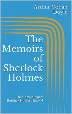 Arthur Conan Doyle The Memoirs of Sherlock Holmes обложка книги