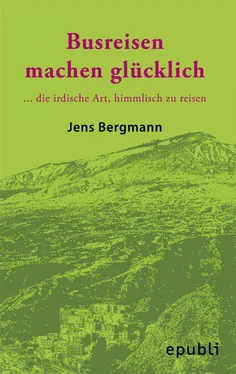 Jens Bergmann BUSREISEN MACHEN GLÜCKLICH обложка книги