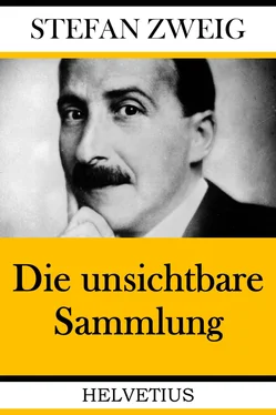 Stefan Zweig Die unsichtbare Sammlung обложка книги