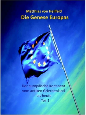 Matthias von Hellfeld Die Genese Europas обложка книги