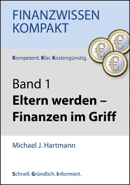 Michael J. Hartmann Eltern werden - Finanzen im Griff обложка книги
