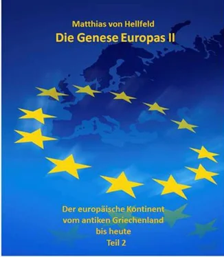 Matthias von Hellfeld Die Genese Europas II обложка книги
