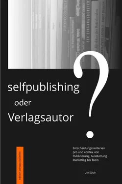 Ute Sölch Selfpublishing oder Verlagsautor? обложка книги