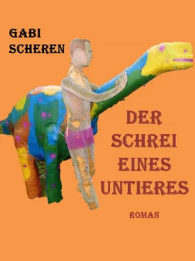 Gabi Scheren Der Schrei eines Untieres обложка книги