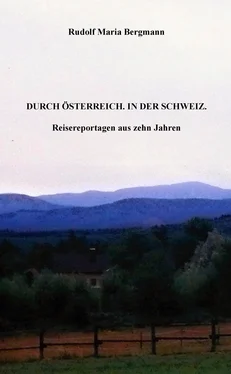 RUDOLF MARIA BERGMANN DURCH ÖSTERREICH. IN DER SCHWEIZ. обложка книги