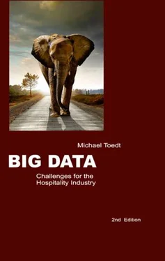 Michael Toedt Big Data - Challenges for the Hospitality Industry обложка книги